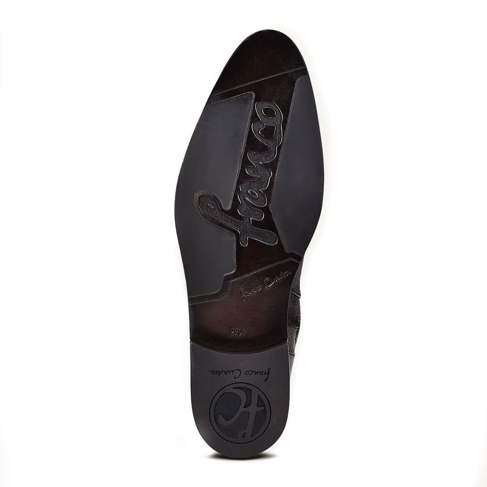 CA BOTA CUADRA VENADO GENUINA CAFE FC581