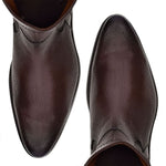 CA BOTA CUADRA VENADO GENUINA CAFE FC581