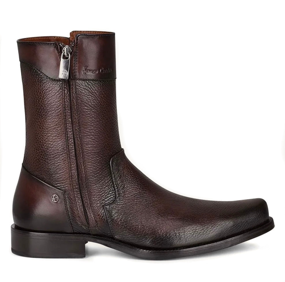 CA BOTA CUADRA VENADO GENUINA CAFE FC581