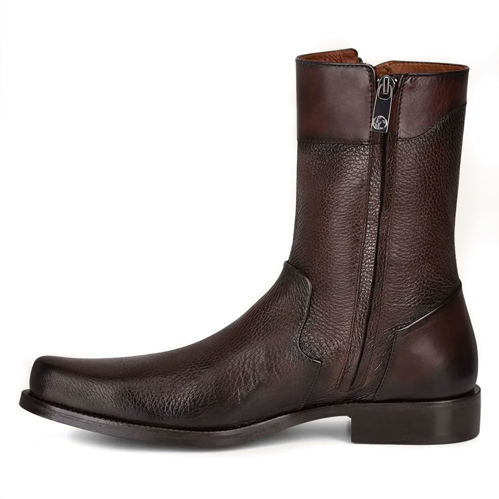 CA BOTA CUADRA VENADO GENUINA CAFE FC581