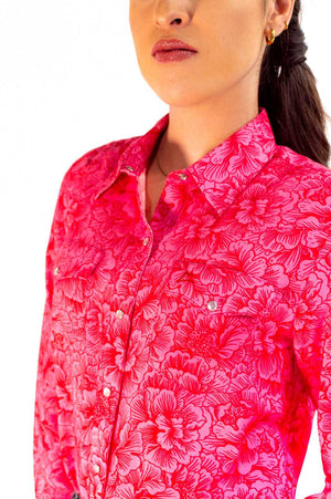 DA CAMISA DENVER CM112 EST FLORES FIUSHA