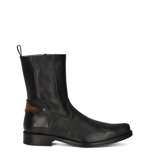 CA BOTA CUADRA VENADO GENUINA NEGRO FC659