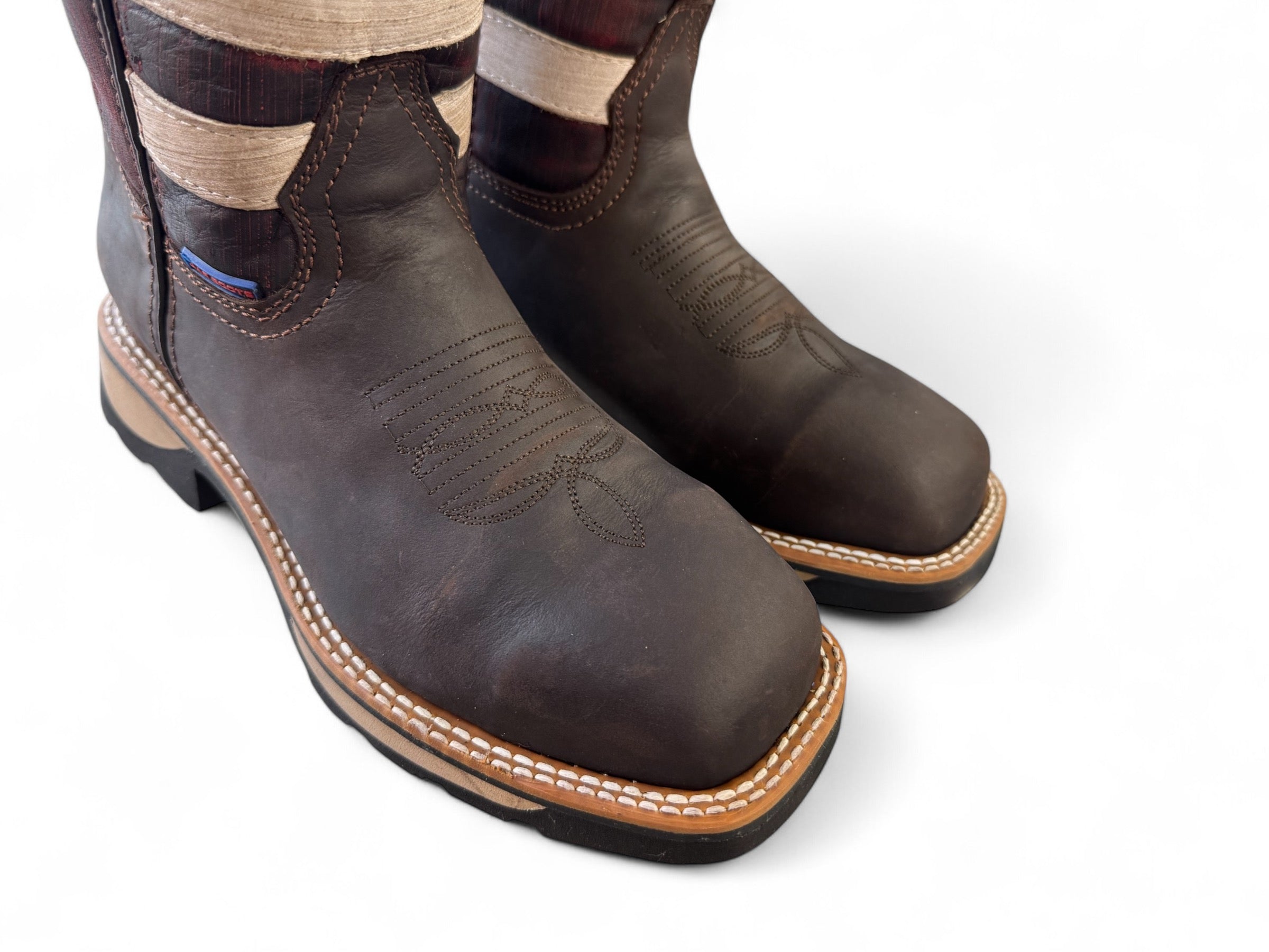 CA BOTA TRABAJO JAR BOOTS 6568 C/ACERO BANDERA USA