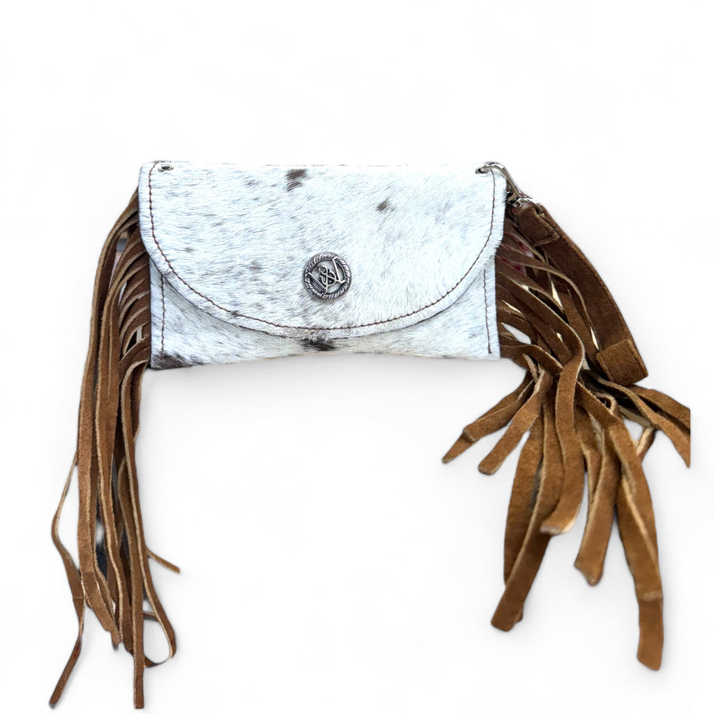 DA CLUTCH PELO BARBAS BLANCO/MIEL