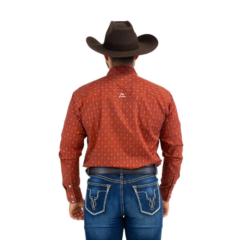 CA CAMISA DENVER CHH186 SHEDRON NARANJA