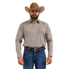 CA CAMISA DENVER CHH184 FLORES GRIS