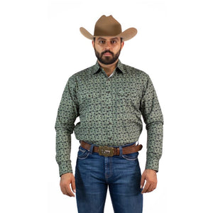 CA CAMISA DENVER CHH185 NOPAL VERDE