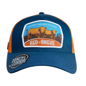 HATS R&C RED ANGUS ORANGE