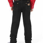 KS PANTALÓN WRANGLER 13MWJBK COWBOY CUT JEAN LITTLE BOYS BLACK