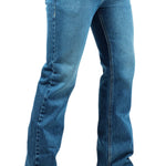 CA DENVER JH005 COWBOY CUT JEANS BLUE