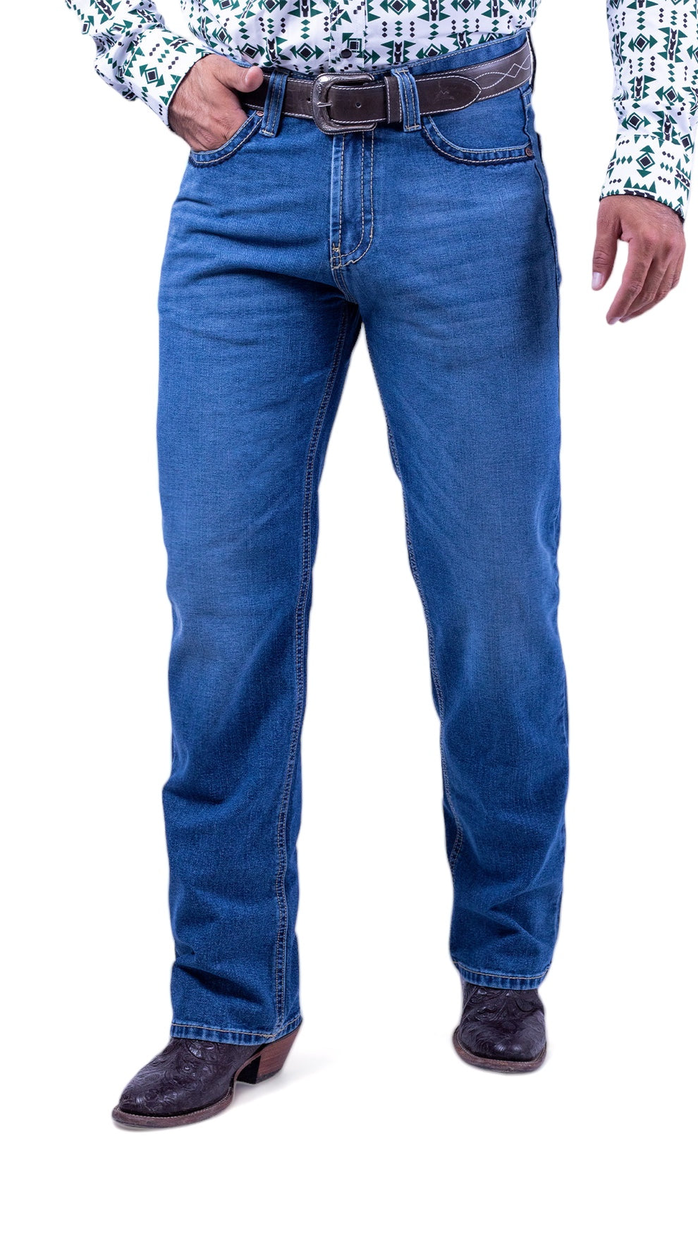 CA DENVER JH003 COWBOY CUT JEANS INDIGO