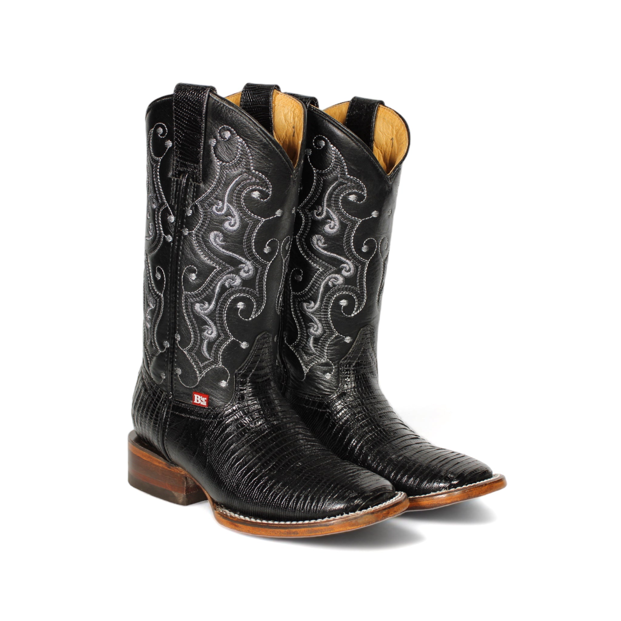 DA BOTA BIG BULL BUCKAR ARMADILLO NEGRO