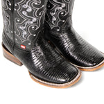 DA BOTA BIG BULL BUCKAR ARMADILLO NEGRO