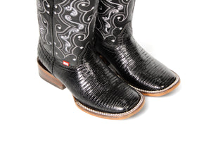 DA BOTA BIG BULL BUCKAR ARMADILLO NEGRO